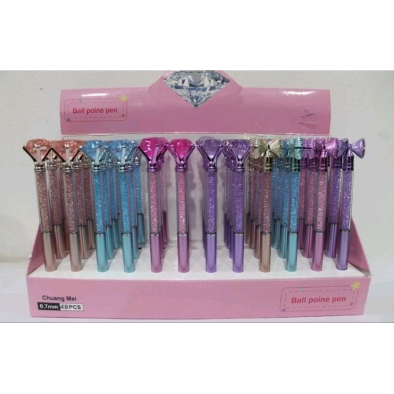 

[COD] Pulpen Glitter Diamond