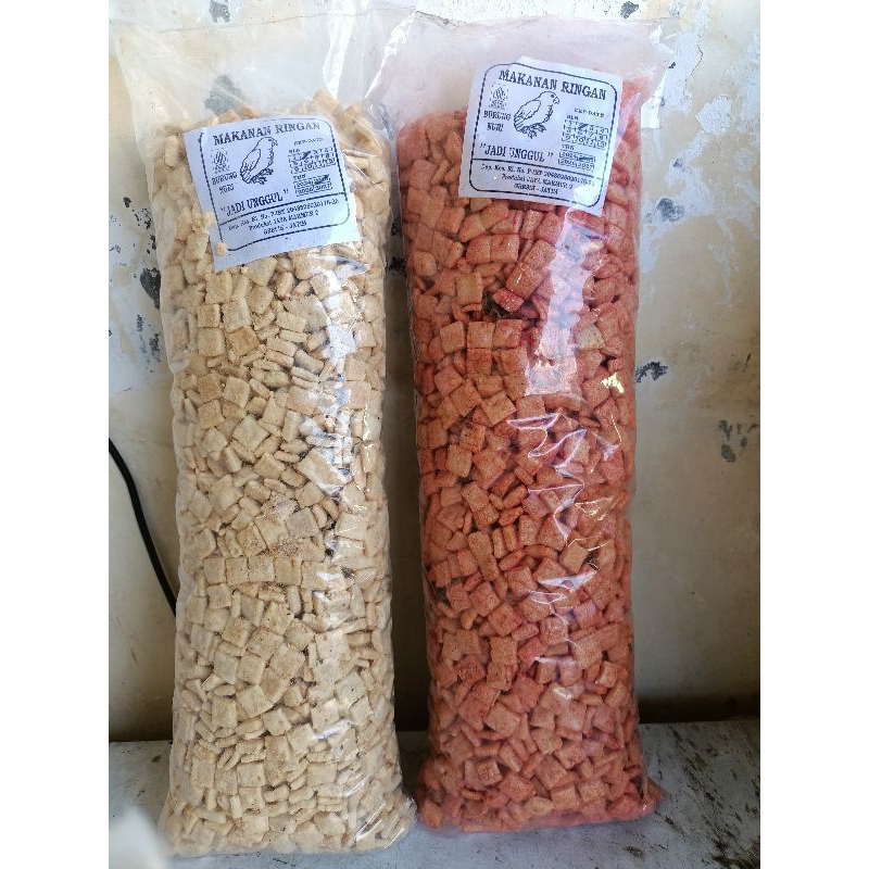 

krupuk rambak tahu 1kg murah/original/pedas daun jeruk