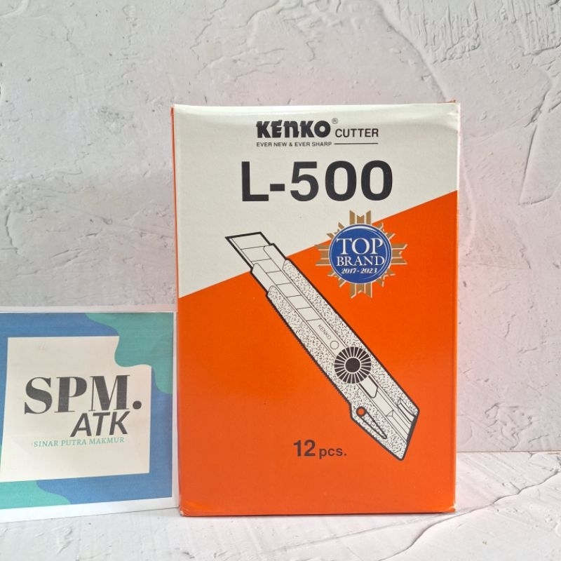 

HJK ( 12 Pcs ) Cutter L-500 Kenko