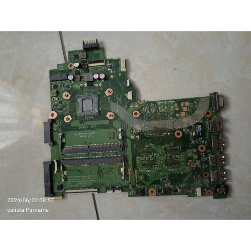 mobo/motherboard mati laptop Hp 14-BW matot