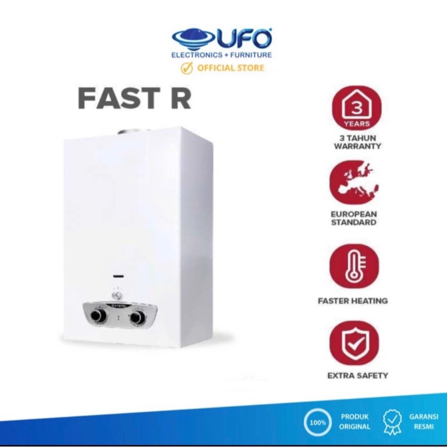 ARISTON GAS INSTAN WATER HEATER FAST R ONM 5 LPG IGN