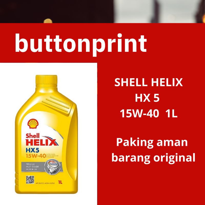 Shell Helix HX5 15W-40 Motor Matic 1L Original