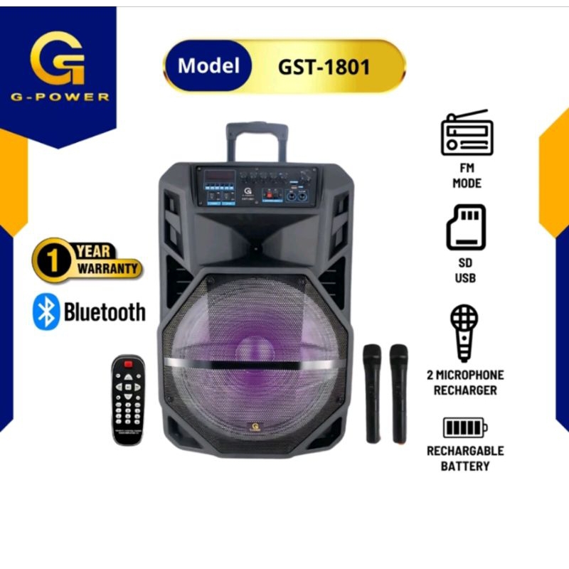 G-POWER SPEAKER GST 1801 6 KENOP