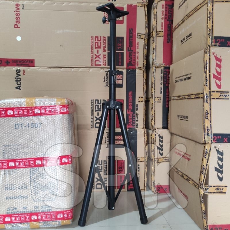 Stand speaker tiang speaker aktif pasif tripod portable stand speaker