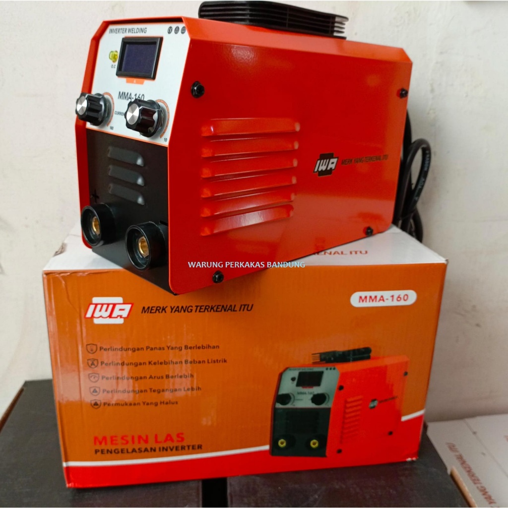 IWA Mesin Las 160 Ampere MMA 160 Mesin Las Alat Las Kualitas Bagus