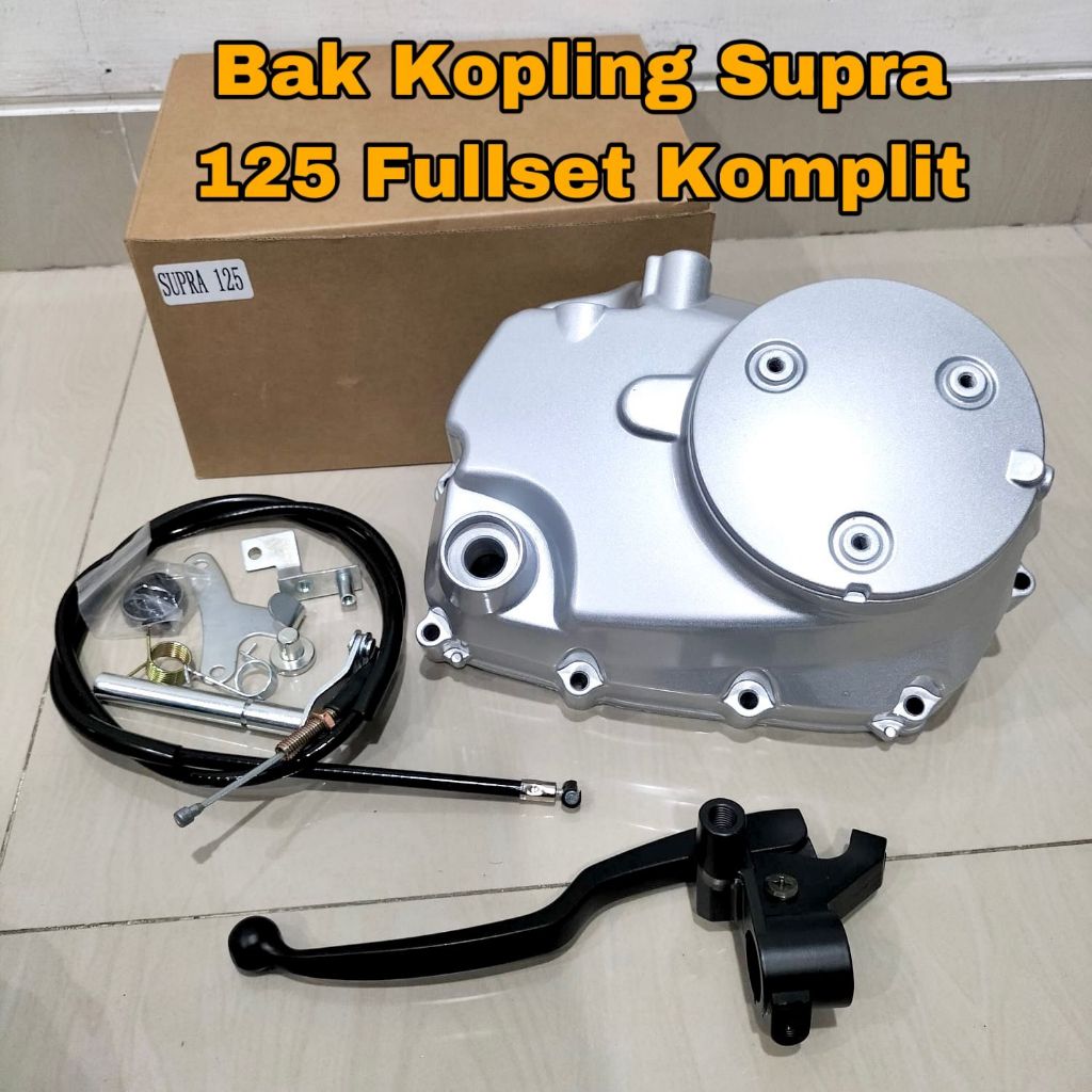 Bak Kopling Supra x Supra 125 Set Lengkap Blok Mesin Kopling Block Kopling Honda Kharisma Supra