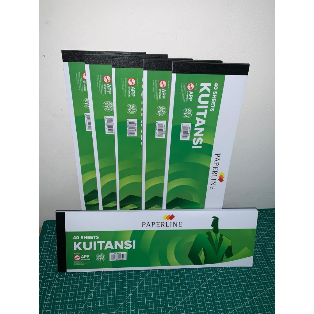 

Buku Kuitansi Paperline 40 Lembar // Buku Kuitansi Sedang Paperline PPL KT 40 T