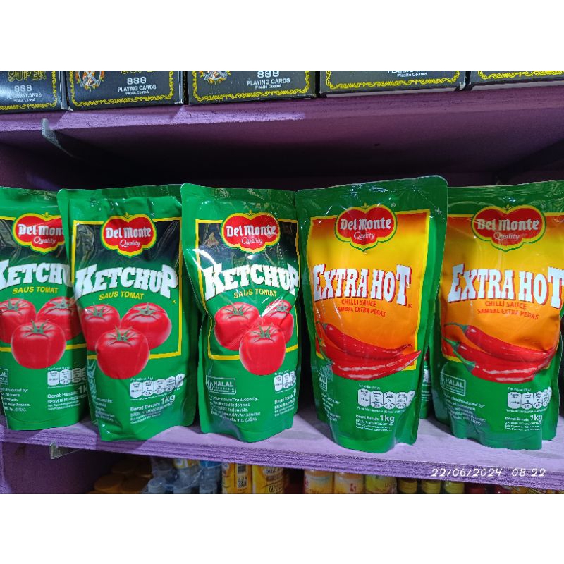 

Delmonte Saus Sambal/Tomat Pouch 1KG