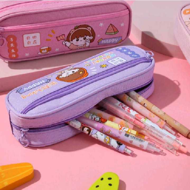 

JAKARTA - Tempat Pensil / Tempat Alat Tulis Motif Lucu / Pencil Case Cartoon / Tempat Pensil Resleting Model Terbaru