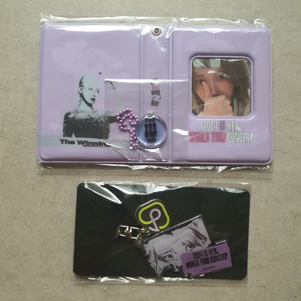 [BOOKED] Official Merchandise IU H.E.R HEREH Concer 2024, Jakarta. Photo Book, Photo Card + Free Bon