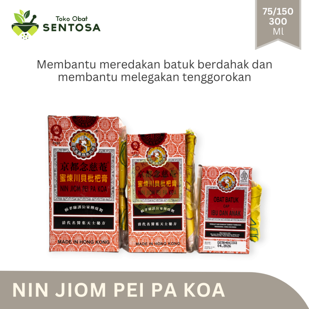 Nin Jiom Pei Pa Koa Obat Batuk Ibu dan Anak