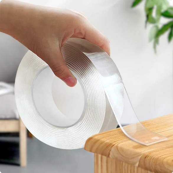 

Nano Double Tape Nano Gel Selotip Isolasi Bening Transparant Waterproof Reusable
