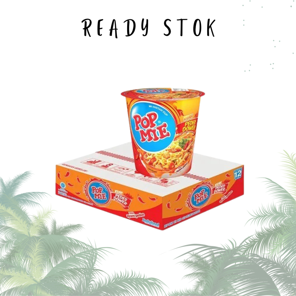 

Pop Mie Kuah Pedes Dower 12x75gr (1Karton)