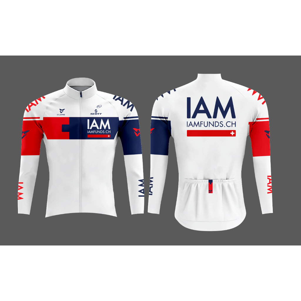 kaos jersey sepeda road bike mtb bmx seli gowes lengan panjang-RB001