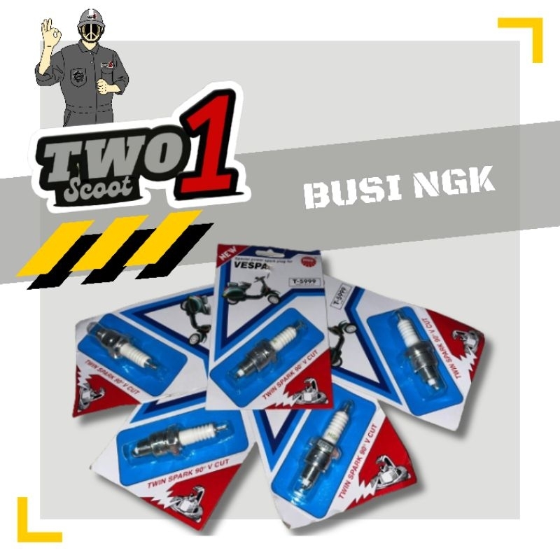 busi vespa ngk