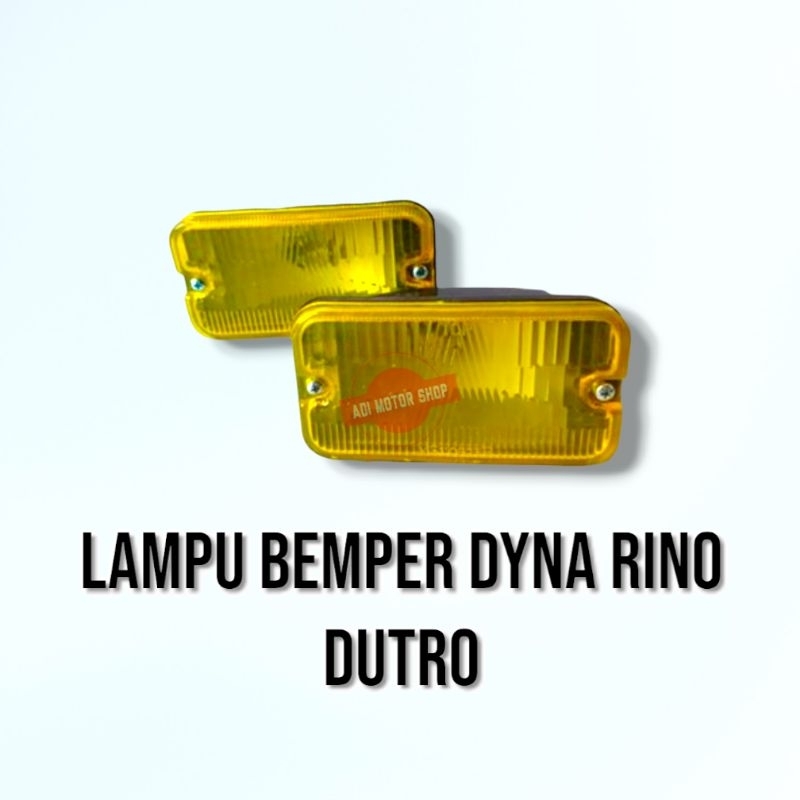 lampu bemper dyna rino dutro