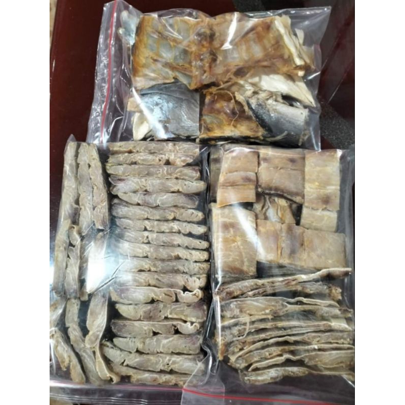 

ikan talang asin /jan phu potong daging semua