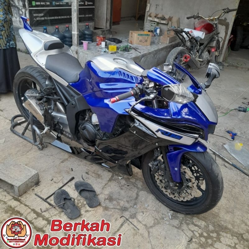 Full Fairing Body Model R1 PNP Kawasaki Ninja Karbu 2008-2012