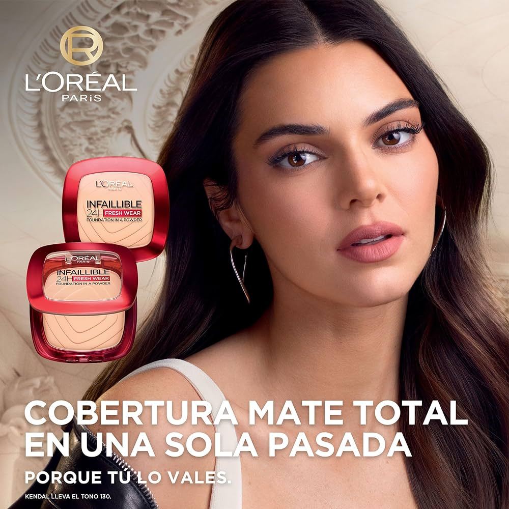L'Oreal Lmu / Loreal Paris Infaillible 24H Fresh Wear Foundation in Powder / Bedak Padat
