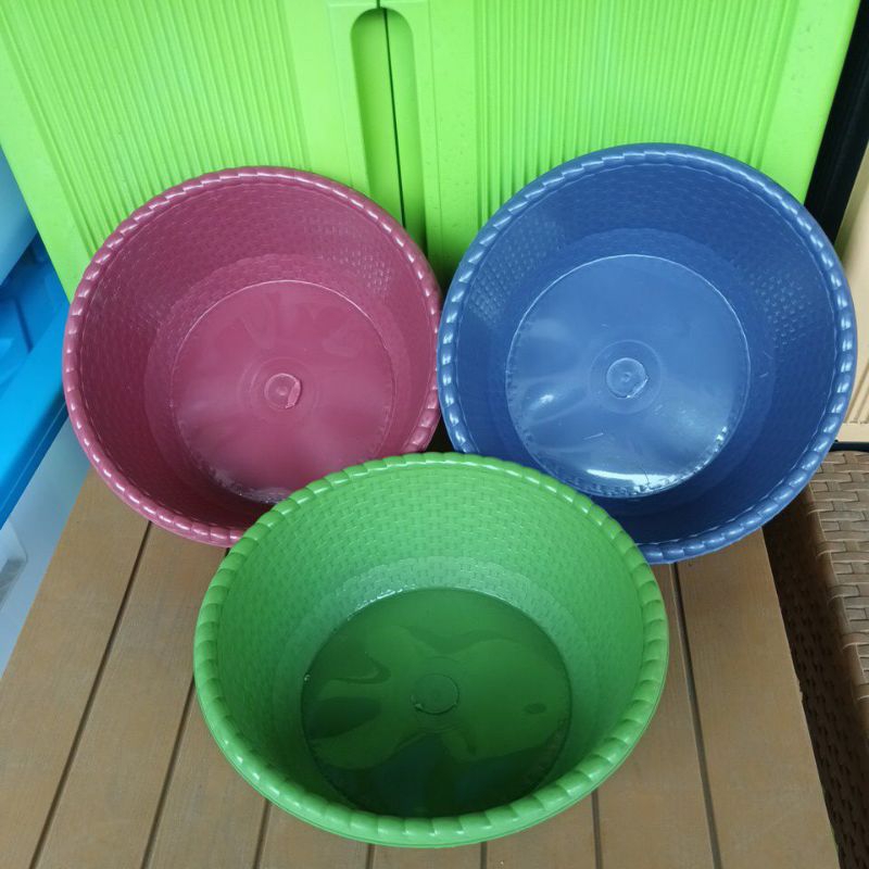 baskom plastik warna 12 tanggo / baskom hajatan / baskom berkat