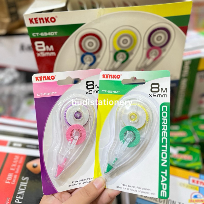 

(MIN. 3 PCS) KENKO CORRECTION TAPE CT-634DT (8 M x 5 Mm)