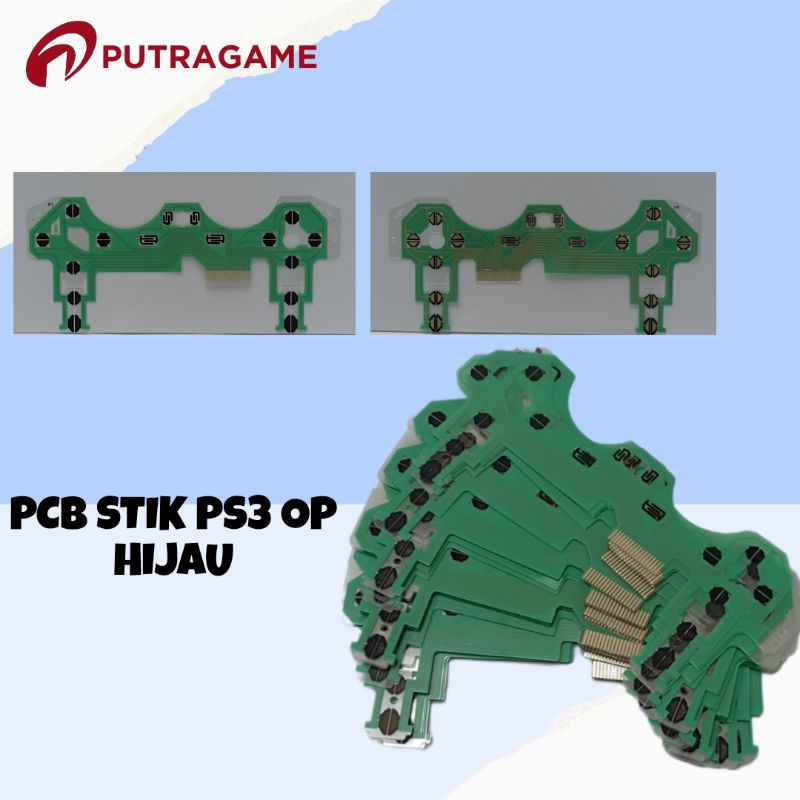 FLEXIBLE STIK PS3 ORIGINAL PABRIK STIK PS3 OP PS 3 HIJAU