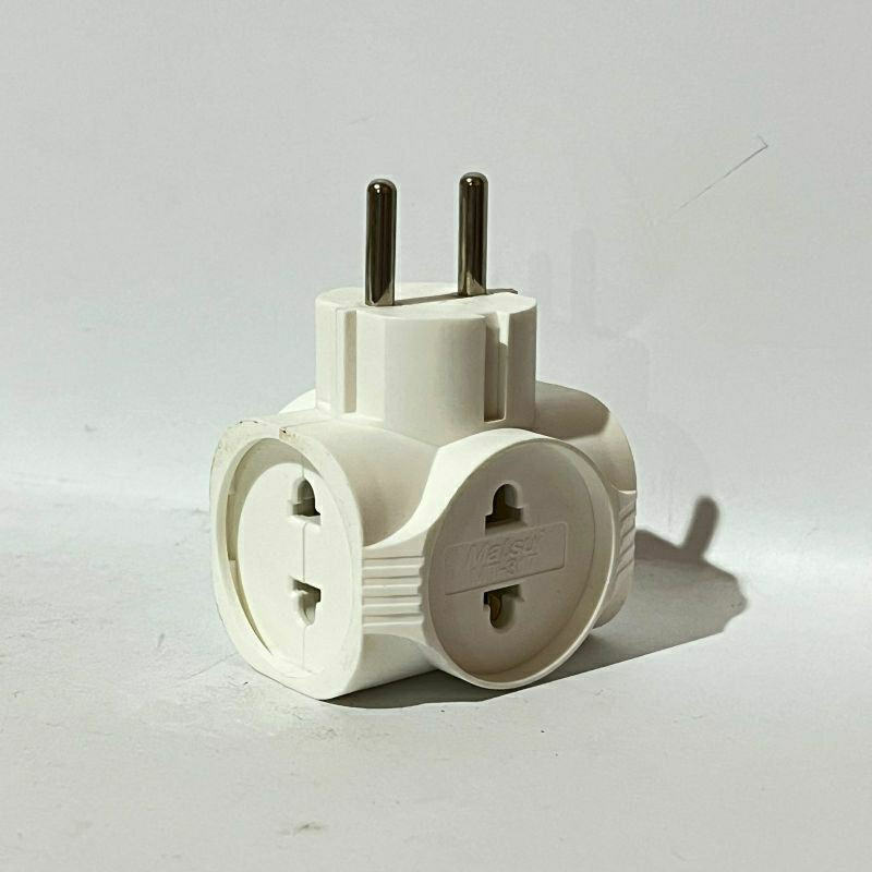 CHARGER STOP KONTAK STEKER T MULTI CABANG 4 LUBANG MT-317 MATSUI