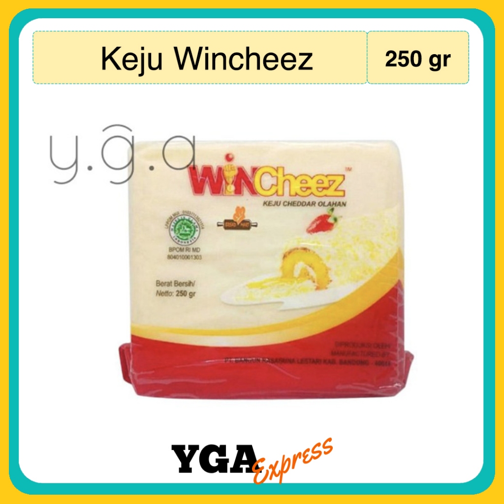 

Wincheez Keju Cheddar / Wincheeze Cheese / Keju Win Cheez 250g