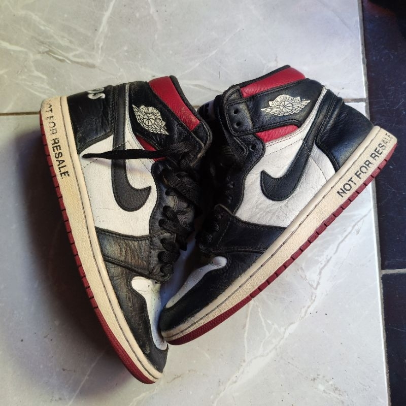 Sepatu Basket Nike Jordan No Photos Originals Bahan Kulit Asli