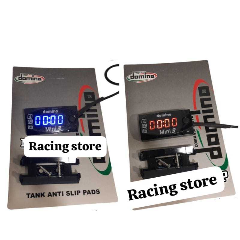 Volt meter 3 in 1 Domino Volt meter jam suhu mini 3 Domino 5,7 cm Voltmeter suhu jam Domino