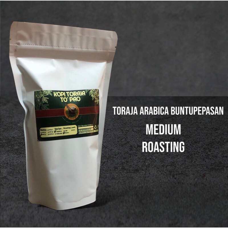 

Kopi Toraja To’Pao 500 gram