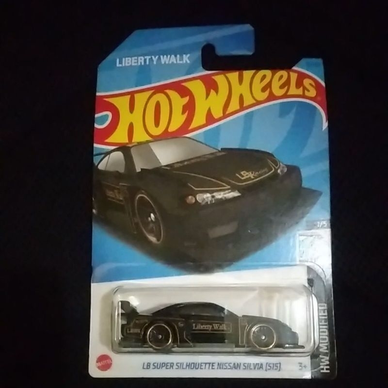 Hotwheels Nissan Silvia S15 LBWK Hitam