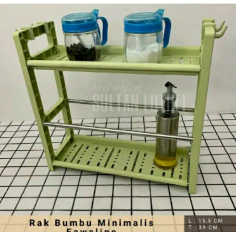 Rak Bumbu Minimalis Fawsline
