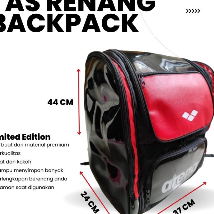 Terjangkau Tas Renang Ransel Arena  Tas Renang Ransel Backpack Arena