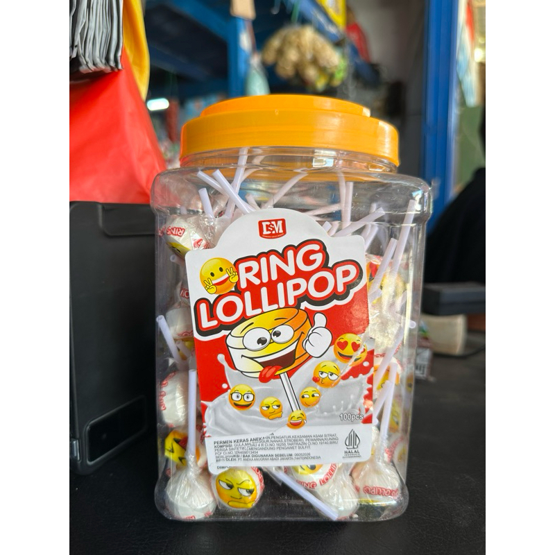 

DSM-Ring Lolipop isi 100pcs