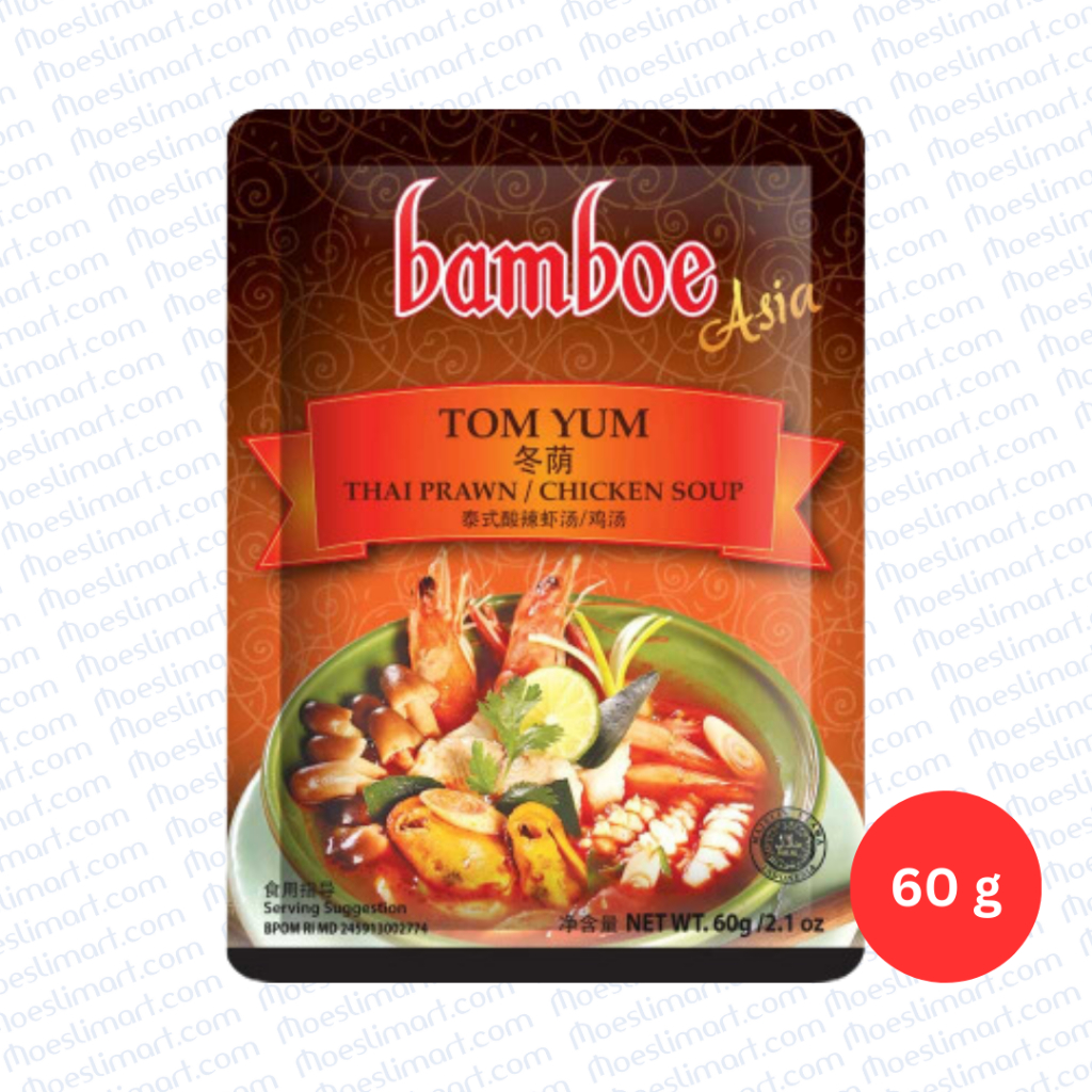 

bamboe Asia Bumbu Instan Tom Yum 60 g