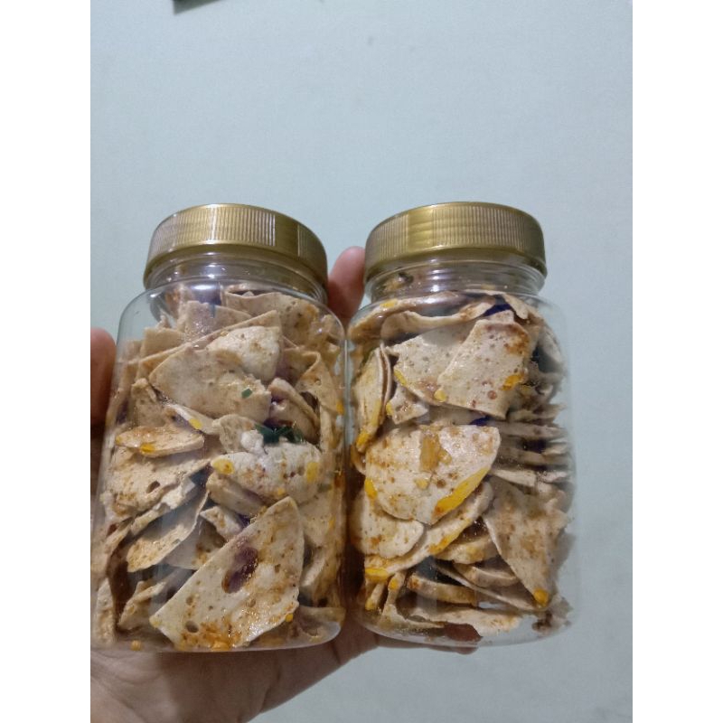 

Basreng pedes daun jeruk