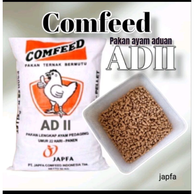 Comfeed AD II Pakan Ayam Jago Pur pakan ayam