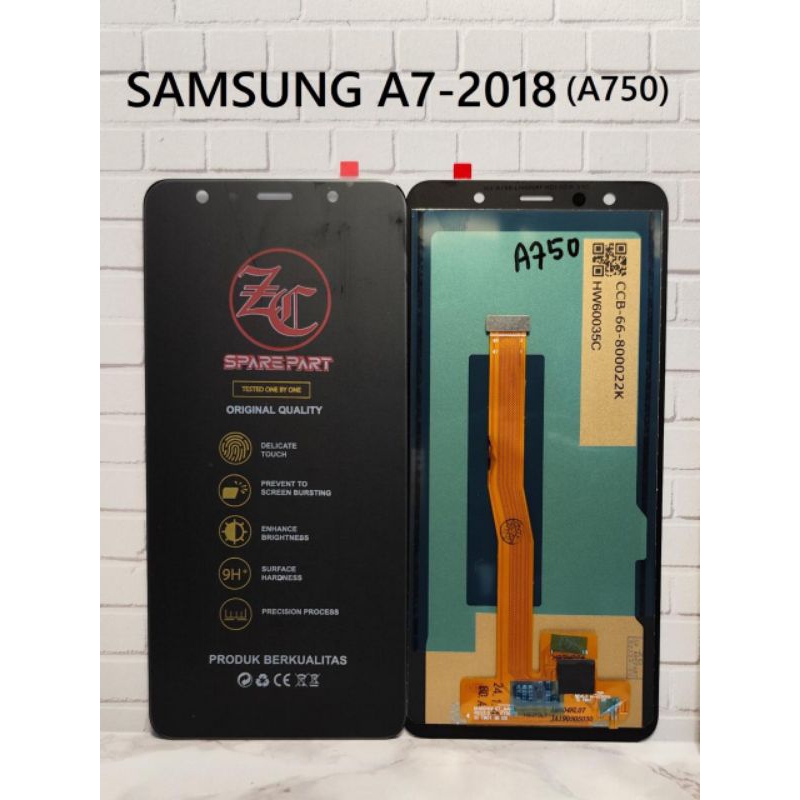 LCD SAMSUNG A750 / A7 2018 ZC SPAREPART ORIGINAL QUALITY