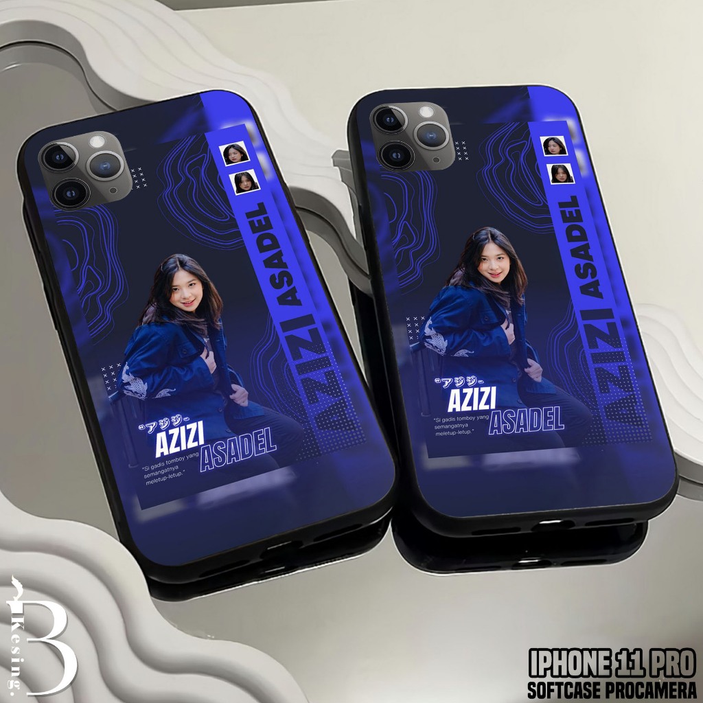 Case Iphone 11 Pro - Casing Hp Iphone 11 Pro Motif JKT48 - Silikon Hp Iphone 11 Pro - Kesing Hp - So