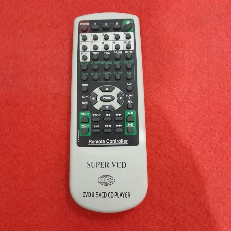 Remote DVD . VCD . CD Player . Super VCD .
