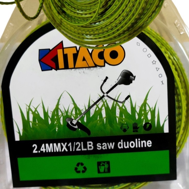 KF7 Senar Potong Pemotong Rumput Tajam Bergeri  Senar Potong Rumput Tajam