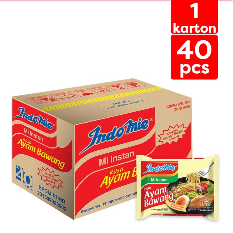 

Indomie Rasa Ayam Bawang Karton (40pcs)