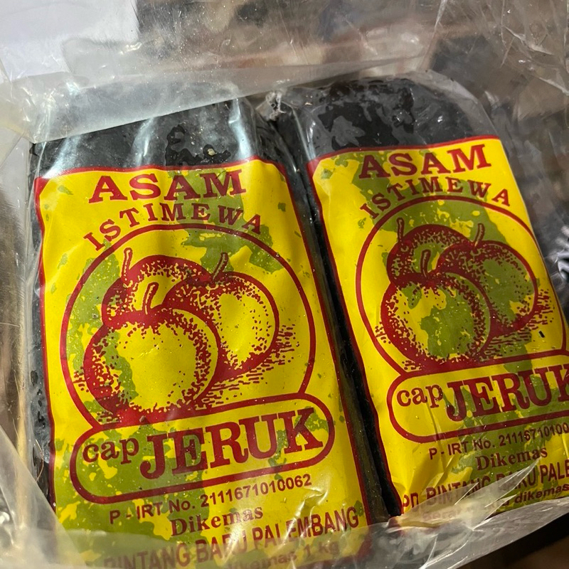 

Asam jawa 1 kg cap jeruk kuning