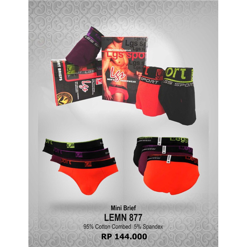 celana dalam LGs | cd lgs ~ brief lgs (isi 3)