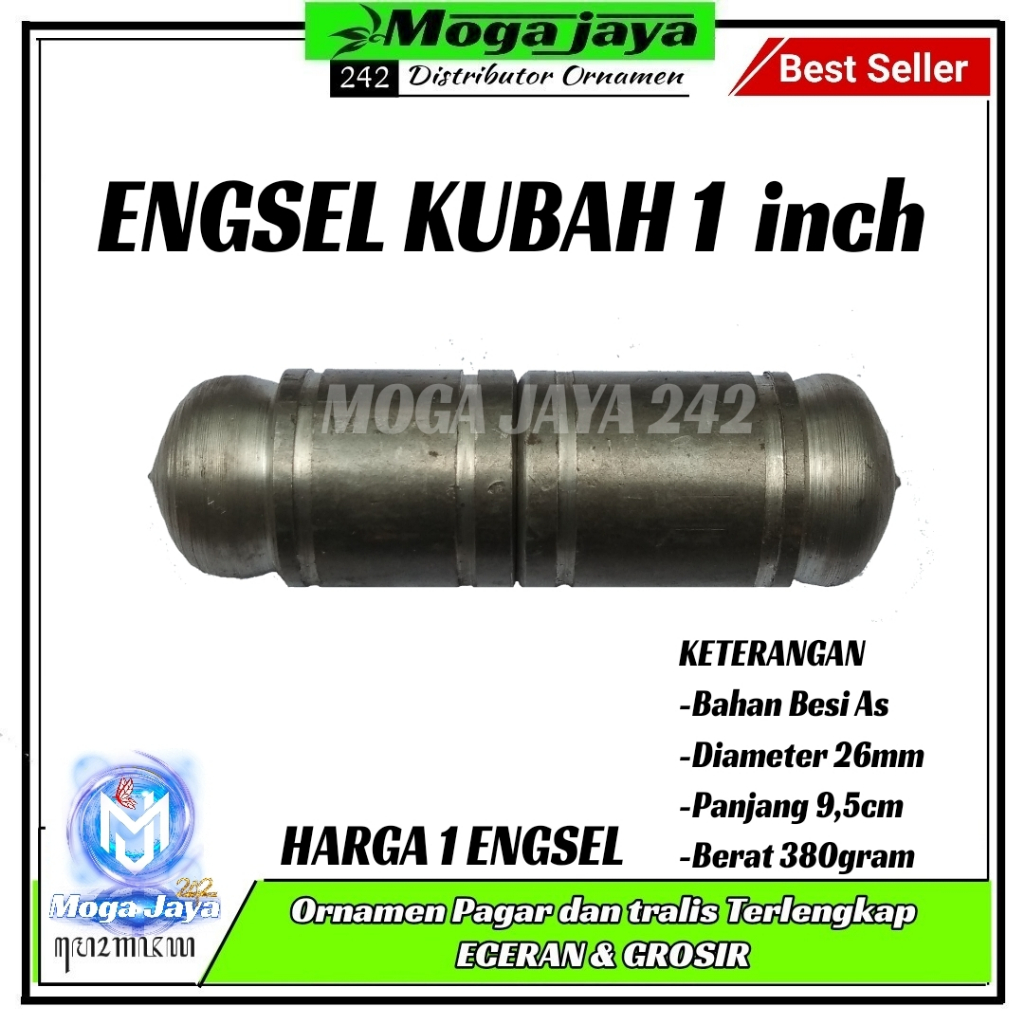engsel bubut kubah 1 inch engsel pintu gerbang klasik retro