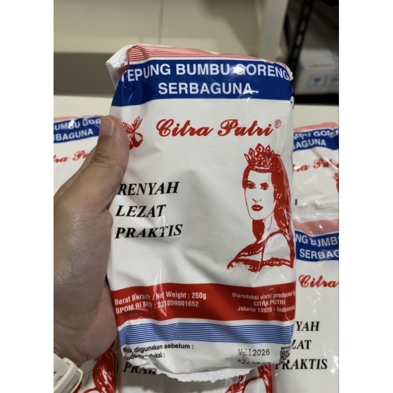 

TEPUNG CITRA PUTRI GORENG SERBAGUNA 250gr