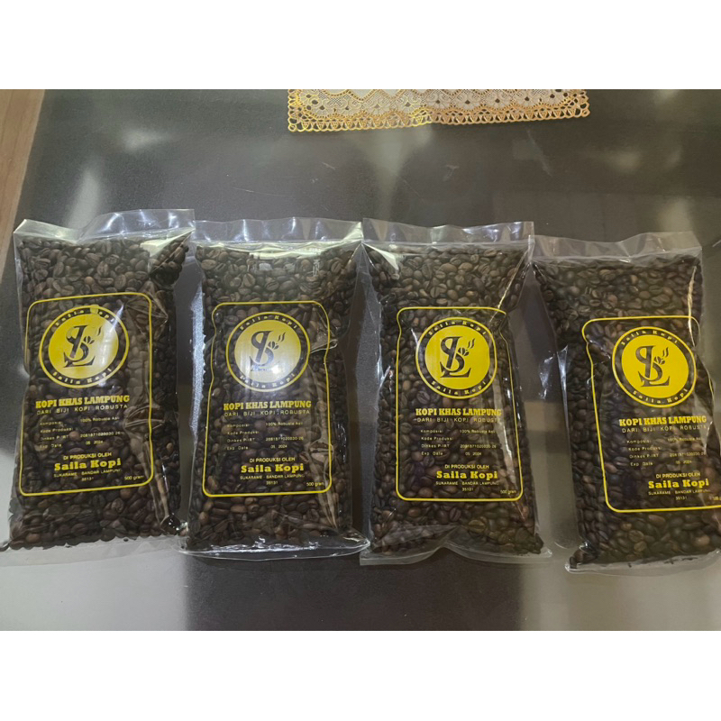 

Saila Kopi Khas Lampung 100% Biji Robusta