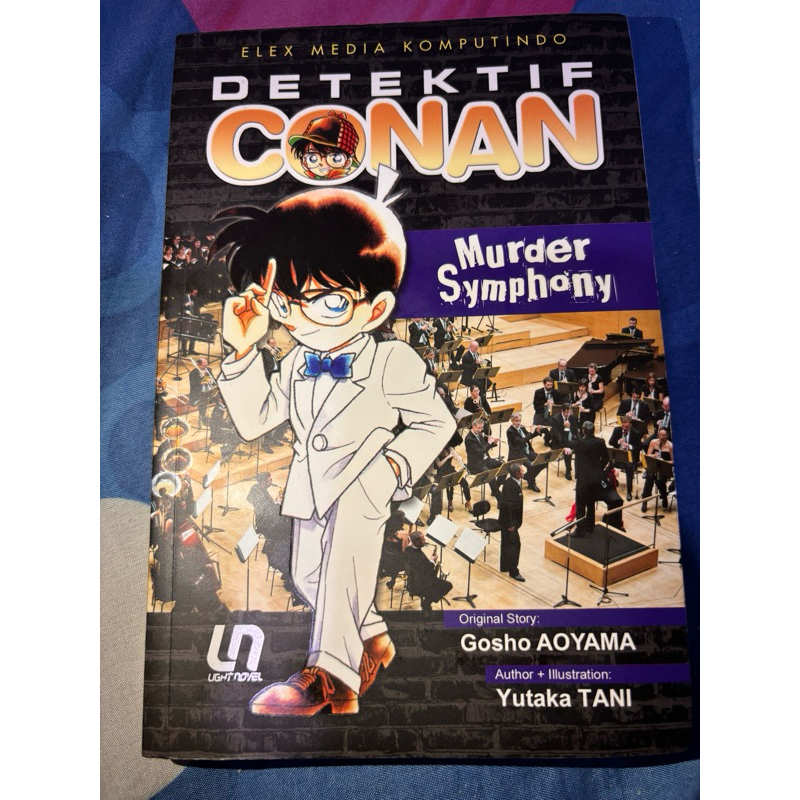 Light Novel Detektif Conan : Murder Symphony