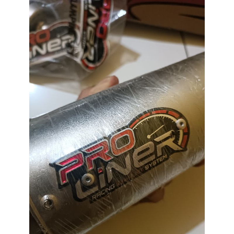 SELENCER / SILINCER ONLY KNALPOT PROLINER ORIGINAL ORI ASLI INLET 52 MM TR1-R SILENCER SHORT